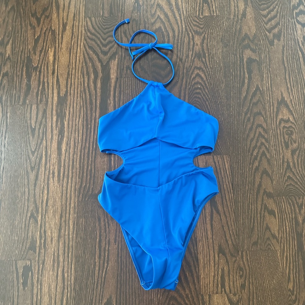 Parade Open Front Halter one-piece Swimsuit